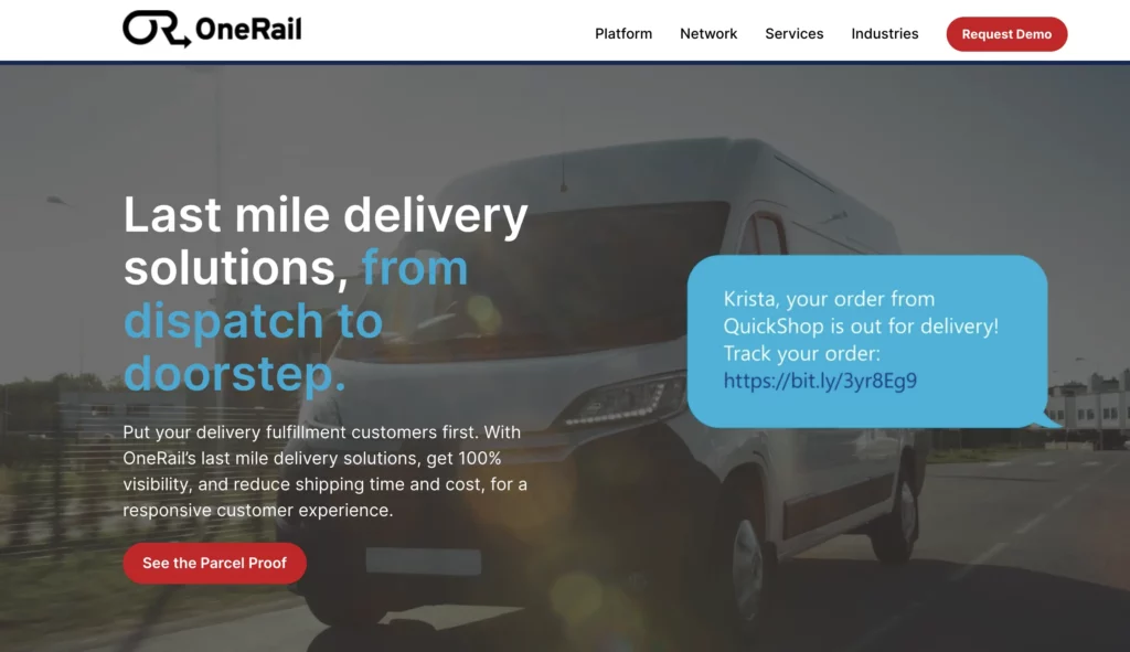 One Rail Home Page